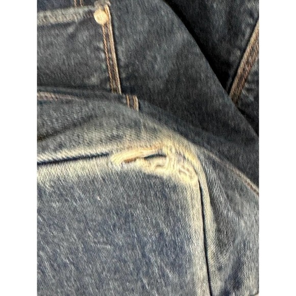 Vtg Ralph Lauren Polo US Flag Denim Duffle Bag X Large - Picture 4 of 7